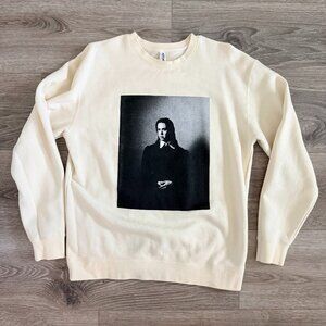 Oh Mary Broadway Crewneck Sweatshirt | Cole Escola Print | Size Large